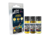 Ammo MIG IONIC peinture 0581 Heavy Metal Set Jaune lumineux - Luminous yellow 3 x 20ml