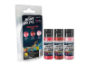 Ammo MIG IONIC peinture 0585 Heavy Metal Set Rouge écarlate - Scarlet Red 3 x 20ml