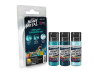 Ammo MIG IONIC peinture 0591 Heavy Metal Set Turquoise mercure - Mercury Turquoise 3 x 20ml