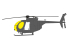 Eduard Express Mask EX1186 AH-6J TFace Icm 1/48