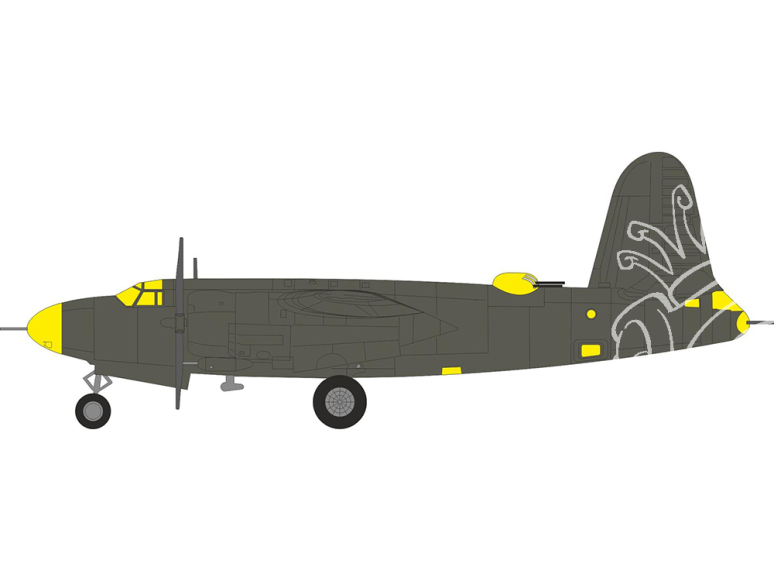 Eduard Express Mask EX1187 B-26C-45 Marauder Icm 1/48