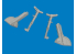 Eduard kit d'amelioration avion brassin Print 6481207 Spitfire Mk.IXe Jambes train d'atterrissage Airfix 1/48