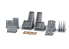 Eduard kit d'amelioration brassin print 632216 P-51B/C Gun bays Eduard 1/32