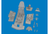 Eduard kit d'amelioration brassin Print 672459 Cockpit Messerschmitt Bf 109K-4 Eduard 1/72