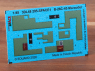 Eduard Space décalques 3D 3DL48295 B-26C-45 Marauder Isolation du cockpit et plaques de blindage Icm 1/48