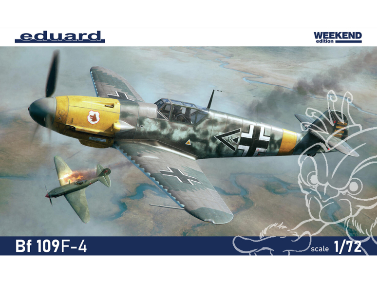 EDUARD maquette avion 7478 Messerschmitt Bf 109F-4 WeekEnd Edition 1/72