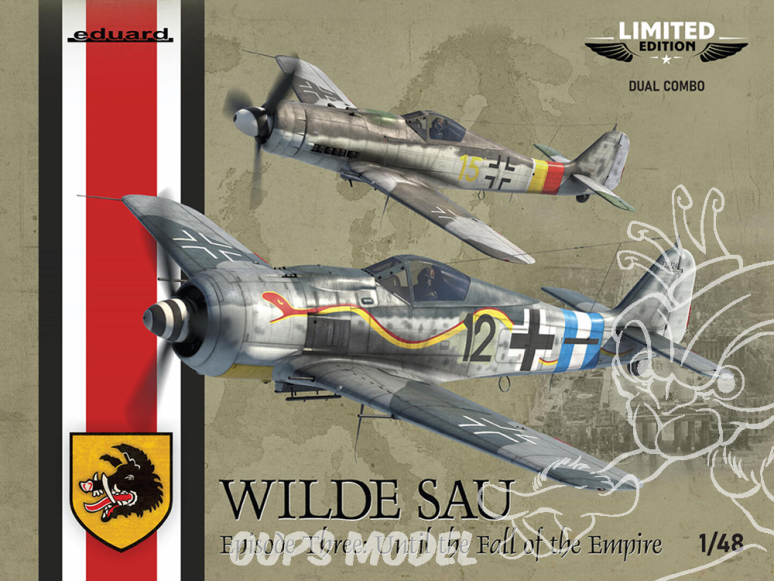 EDUARD maquette avion 11199 WILDE SAU Episode Three Until the Fall of the Empire Focke Wulf Fw 190 Edition Limitée 1/48