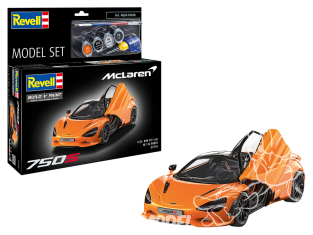 Revell maquette 67734 Model Set Maquette McLaren 750S avec peinture et accessoires de bas 1/24