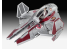 Revell maquette Star Wars 73607 Starter Kit Chasseur stellaire d'Obi-Wan avec peinture et accessoires de base 1/58