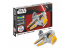 Revell maquette Star Wars 73606 Starter Kit Le chasseur stellaire d'Anakin avec peinture et accessoires de base 1/58