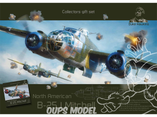 HMH Publications DH048-LEK004 B-25 Mitchell Limited Edition + Livre 1/48