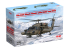 Icm maquette helicoptére 48368 UH-60A Black Hawk équipé du système ESSS et de skis 1/48