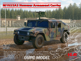 Icm maquette militaire 35437 Véhicule porte-armement Hummer M1025A2 1/35