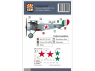 Copper State Models D32-007 Decals Nieuport XVII Italien Giovanni Sibelli 1/32