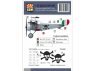 Copper State Models D32-003 Decals Nieuport XVII Italien Fulco Ruffo Di Calabria 1/32