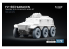 ScaleX accessoire militaire WM-72015W FV-603 Saracen TRAK GRIP 12.00-20 set de roues affaissées Ace 1/72
