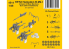 CMK kit resine 4514 HP.52 Hampden B.Mk.I Mitrailleuse arrière Vickers K (montage double) pour kits ICM 1/48