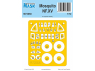Special Hobby Masque avion M72068 Mosquito NF Mk.XV pour spécial hobby 1/72