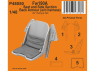 Special Hobby 3D Print P48050 Protection dorsale et latérale pour siège et section Fw190A sans harnais kits Tamiya 1/48