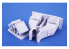 Special Hobby 3D Print P48052 Kit de correction du conduit d'échangeur pour P-47D/M Set kits Tamiya 1/48