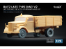 ScaleX accessoire militaire WW-72002 Opel Blitz Late Type Disc v2 set de roues ordinaires Academy / Italeri 1/72