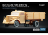 ScaleX accessoire militaire WW-72002W Opel Blitz Late Type Disc v2 set de roues affaissées Academy / Italeri 1/72