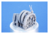Special Hobby 3D Print militaire P35046 Kit de correction pour moto BSA M20 pour la maquette Tamiya 1/35