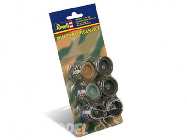 lot peinture revell 32340 couleurs militaire 6 pots