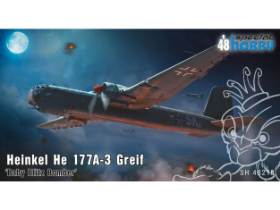 Special Hobby maquette avion 48210 Heinkel He 177A-3 Greif Baby Blitz Bomber 1/48