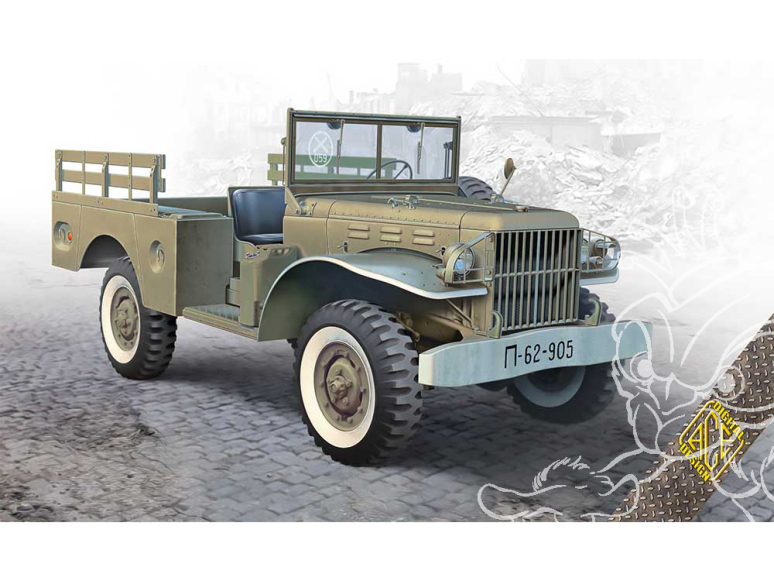 Ace Maquettes Militaire 72612 WC-51 3/4 ton truck 1/72