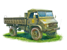 Ace Maquettes Militaire 72466 Pick-up Unimog S 404 avec toit de cabine rabattable 1/72