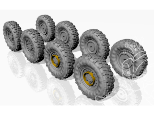 Armory Models kit d'amélioration AC7318 Roues M1126 Stryker avec pneus 12,00 R20 XML 1/72