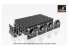 Armory Models kit d'amélioration AC7334b M1 Abrams milieu de production chenilles (dents pleines) avec barbotins 1/72