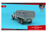 Armory Models kit d'amélioration AC7336 KrAZ-255B Camion cargo Soviétique 6x6 bâche 1/72