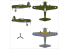 Dora Wings maquette avion DW48053 Vultee P-66 Vanguard Scale Model Kit 1/48