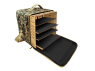 Green Stuff 14517 Mallette de transport pour les miniatures - M - Édition Camouflage