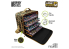 Green Stuff 14517 Mallette de transport pour les miniatures - M - Édition Camouflage