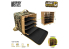 Green Stuff 14517 Mallette de transport pour les miniatures - M - Édition Camouflage