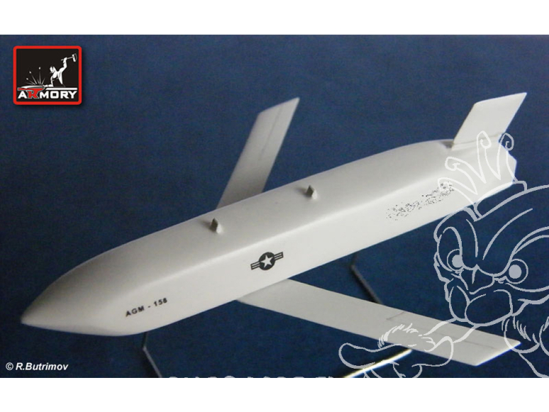 Armory Models kit d'amélioration ACA4802 AGM-158 JASSM Missile guidé air-sol américain 1/48