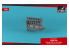 Armory Models kit d'amélioration ACA4817 Moteur BMW D.IIIa 230hp Allemand WWI 1/48
