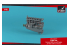 Armory Models kit d'amélioration ACA4817 Moteur BMW D.IIIa 230hp Allemand WWI 1/48