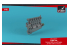 Armory Models kit d'amélioration ACA4817 Moteur BMW D.IIIa 230hp Allemand WWI 1/48
