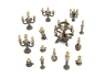 Green Stuff 13641 Bougeoirs​ 1:48-1:35