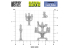 Green Stuff 13641 Bougeoirs​ 1:48-1:35