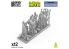 Green Stuff 13636 Chandeliers 1:48