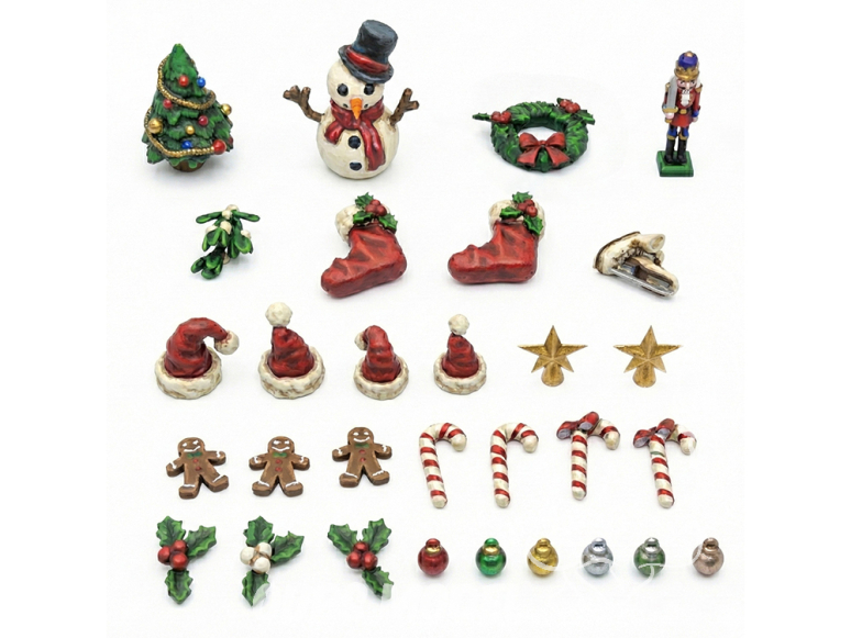 Green Stuff 13595 Set de Décorations de Noël 1:48–1:35
