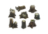 Green Stuff 13640 Souches d'arbres moyennes 1:72-1:48-1:35