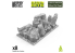 Green Stuff 13640 Souches d'arbres moyennes 1:72-1:48-1:35