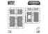 Green Stuff 13585 Conteneurs Blindés sci-fi en plastique Pack x2