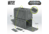 Green Stuff 13585 Conteneurs Blindés sci-fi en plastique Pack x2